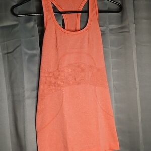 Lululemon Athletica Orange Tank Top